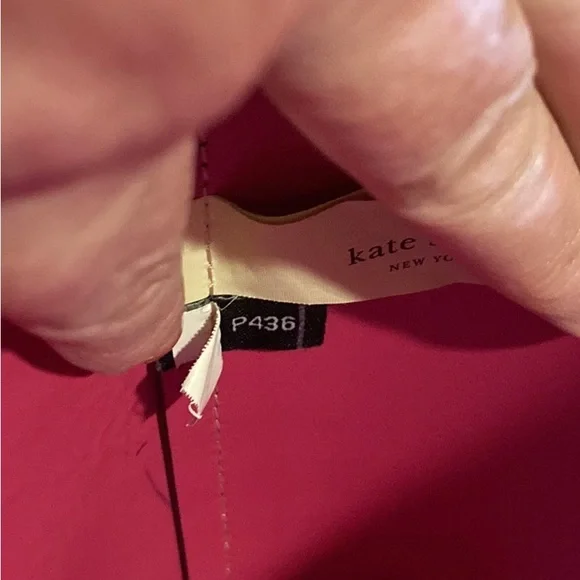 Kate Spade Lawton Way Maroon / Pink Tote (ABBA) - Picture 9 of 12